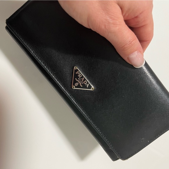 Prada Saffiano Leather Wallet - Picture 3 of 6